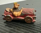 Vintage Corgi Toys The Flintstones Barney's Buggy 1/64 Die-Cast 1982 Red