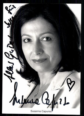 Susanna Capurso Lindenstraße Autogrammkarte Original Signiert ## BC 16976