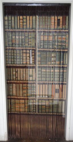 bamboo beaded curtain hanging room partition