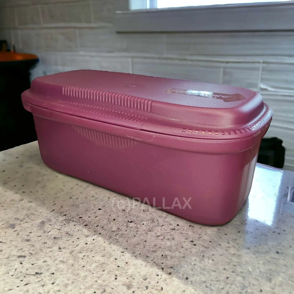 TUPPERWARE I57 PASTA-MEISTER 1,9 L LILA  NUDELN AUS DER MIKROWELLE - Bild 2 von 2