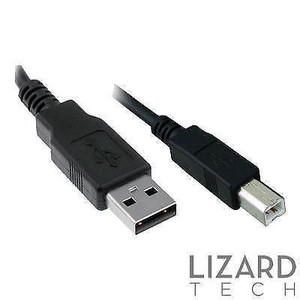 Nuevo USB 2.0 A Macho a B Male Cable Para HP DeskJet f2276 f2280 Impresora  | eBay