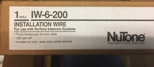 Nutone IW6 200ft 3 Twisted Pair Intercom Wire