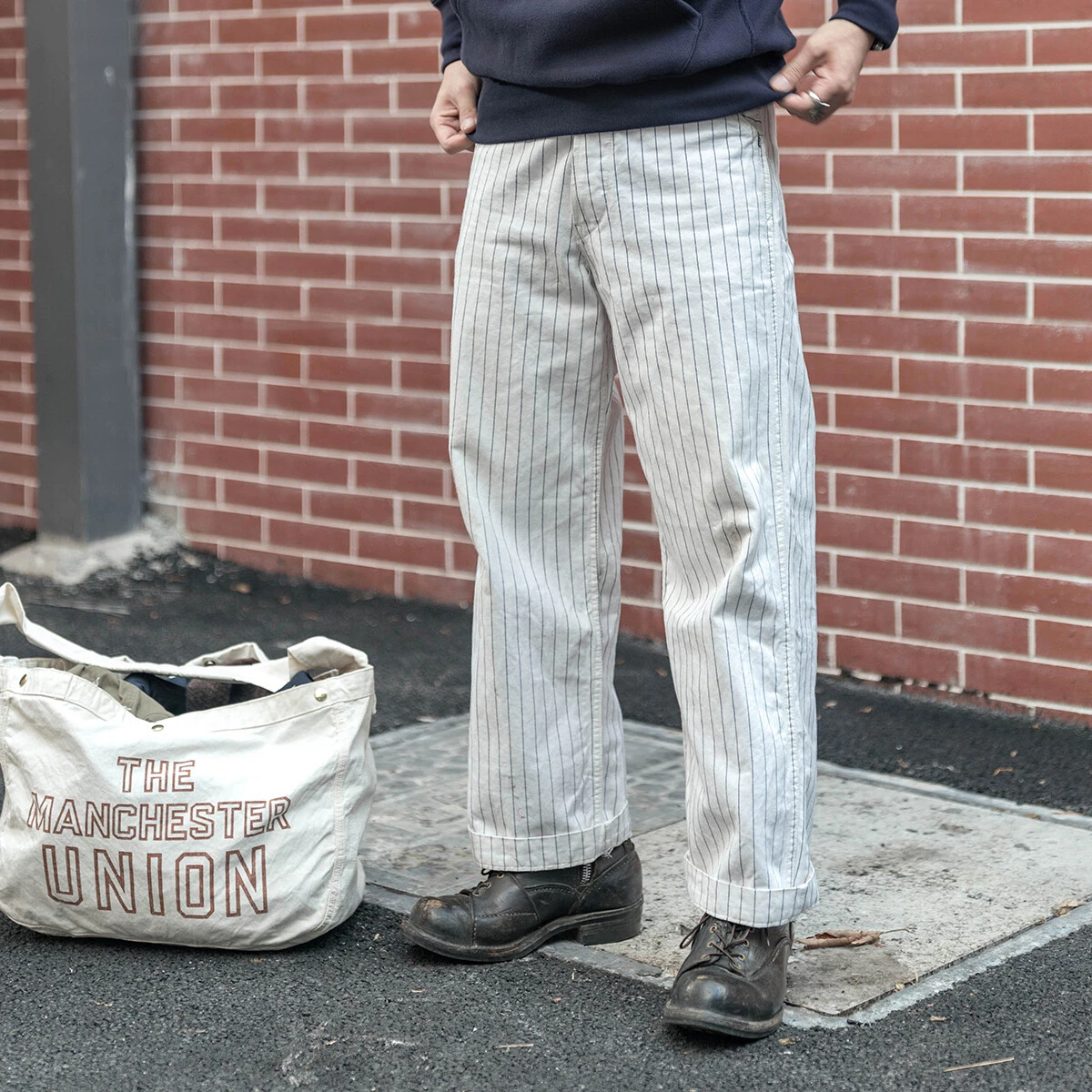 1950s 12.5 oz Selvedge Denim Carpenter Work Pants