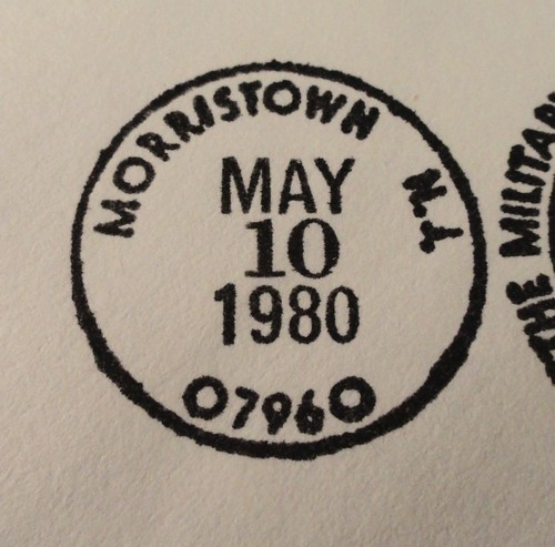 Cover: Washington's Headquarters Morristown New Jersey - PM May 10, 1980 - Picture 4 of 6