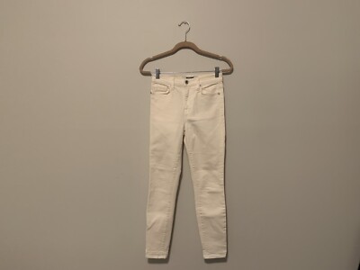 Baldwin Women's White Skinny Jeans ~ Size 25. Fits like size 0
