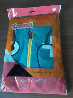 Kinder Kooties Atmungsaktiver Schutzoverall. Alter 5-6 Jahre. Sanitäter Kostüm.