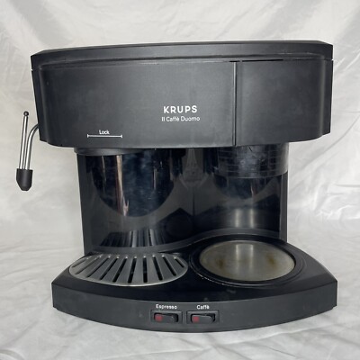 Krups II Caffe Duomo Type 985 Black Espresso Machine Coffee Maker Base Only 
