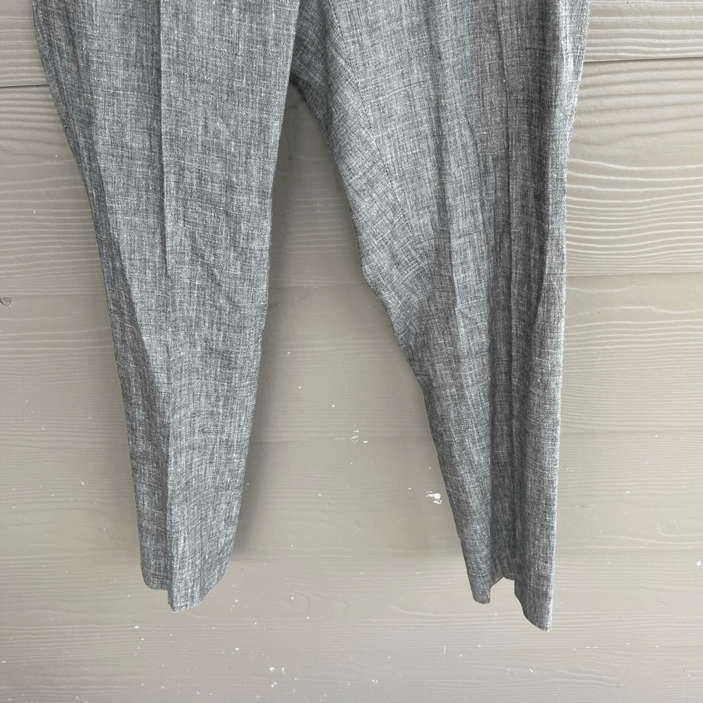 Theory Crunch Linen Basic Pull-On Pant - image 5