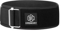 Weight Lifting Belt Gym Back Support Power Training Work Fitness Lumber Pain
