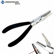 3-Step Concave Jaw Wire Working Pliers Wrapping Looping Coiling Forming Bending