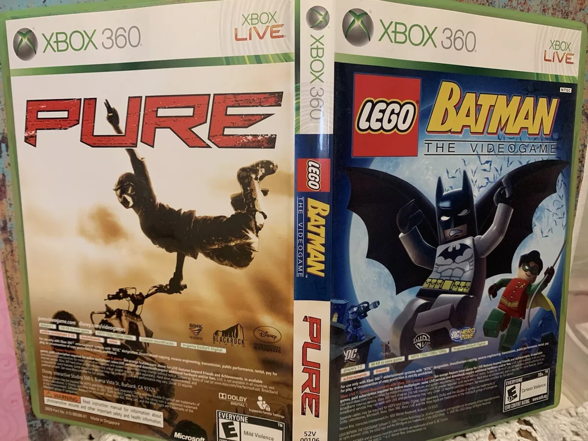 LEGO Batman: The Videogame and Pure 2 Pack - Xbox 360, Xbox 360