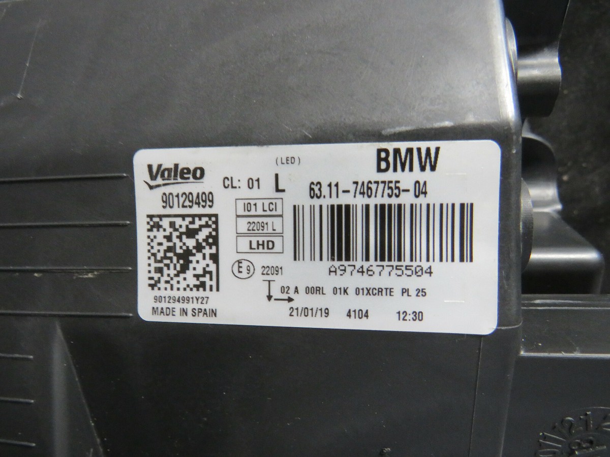 Original BMW Adaptive LED Scheinwerfer links für i3 LCI Art.Nr 