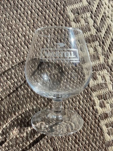 NICE USED MARTELL COGNAC 8 oz SNIFTER MADE IN FRANCE BY ARC