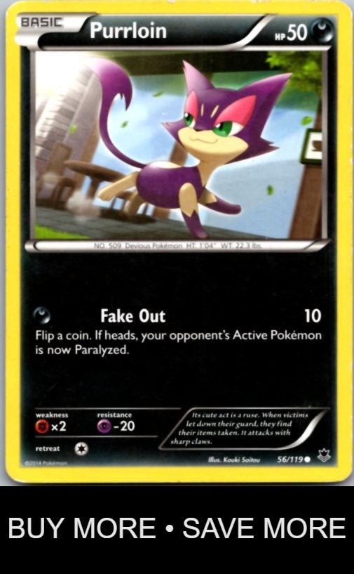 Purrloin 56/119 Phantom Forces Saitou
