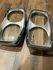 1965 Ford Galaxie Glass Head Light Covers Rare 1965 Ford Galaxie Glass Head Light Covers Rare