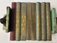 Everyman’s Library Lot 8 Vols Dent Dutton 1915–1926 Tacitus Gibbon Voltaire