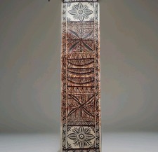 Tapa Ecorce Battue Îles Pacifique Art Polynésien Wallis Et Futuna