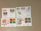 Four Germany registered fdc