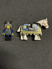 Early Lego Figure And Horse Lot Of 2