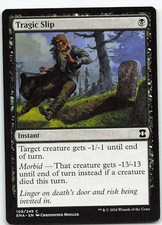 Tragic Slip [Foil] #109 Prices | Magic Eternal Masters | Magic Cards