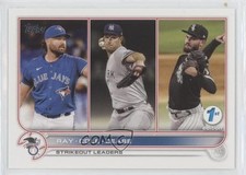 2022 Series 1 1st Edition League Leaders Robbie Ray Gerrit Cole Dylan Cease 1m8