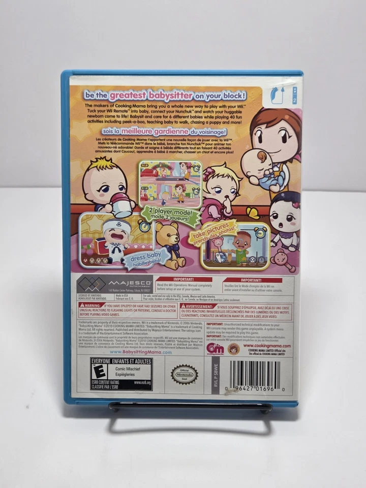 Babysitting Mama (Nintendo Wii, 2010) Complete with Manual Very Good Condition - Image 2 of 3