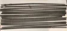 Lot of 15 pieces of N SCALE 2500 CODE 80 SUPER FLEX 30" STRAIGHT TRACK