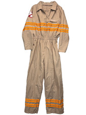 Ghostbusters Costume Tan Flight Suit Jumpsuit Uniform Adult One Size Rubies