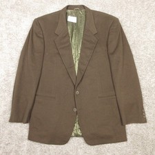 Loro Piana Jacket Mens 42 Brown Green Vestimenta Made In Italy Cashmere Blazer