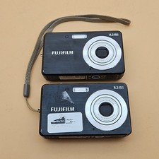 Lot Of 2 Fujifilm Finepix J10 8.2 MP Digital Cameras For Parts Repair As Is