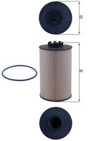 NEU - Mahle KX658D Kraftstofffilter