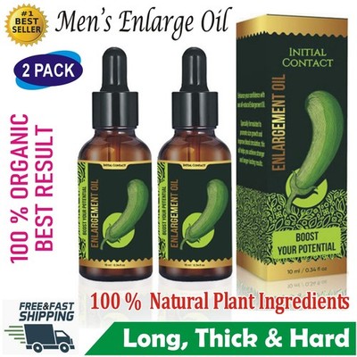 Male Natural Enlarger Oil Big & Thick Growth Faster XXXL Enhancement Full Course