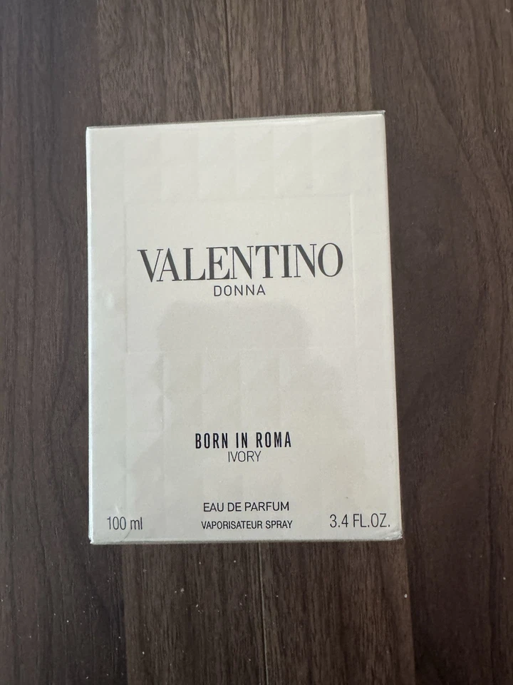 VALENTINO DONNA BORN IN ROMA IVORY EAU DE PARFUM SPRAY 3.4 Oz / 100 ml NEW - Image 1 of 3