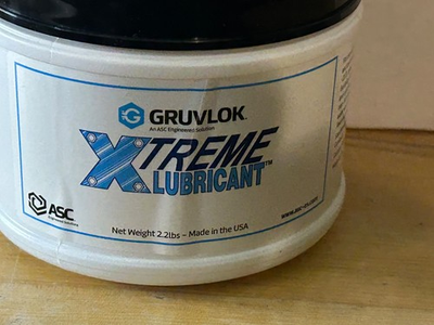 #ad #ad Gruvlok XTREME Lubricant SILICONE 2.2lb jar $50.00