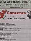 1982 New Jersey Devils 1st Season Program vs. Canadiens - NHL Hockey - 10/14/82 — photo 4