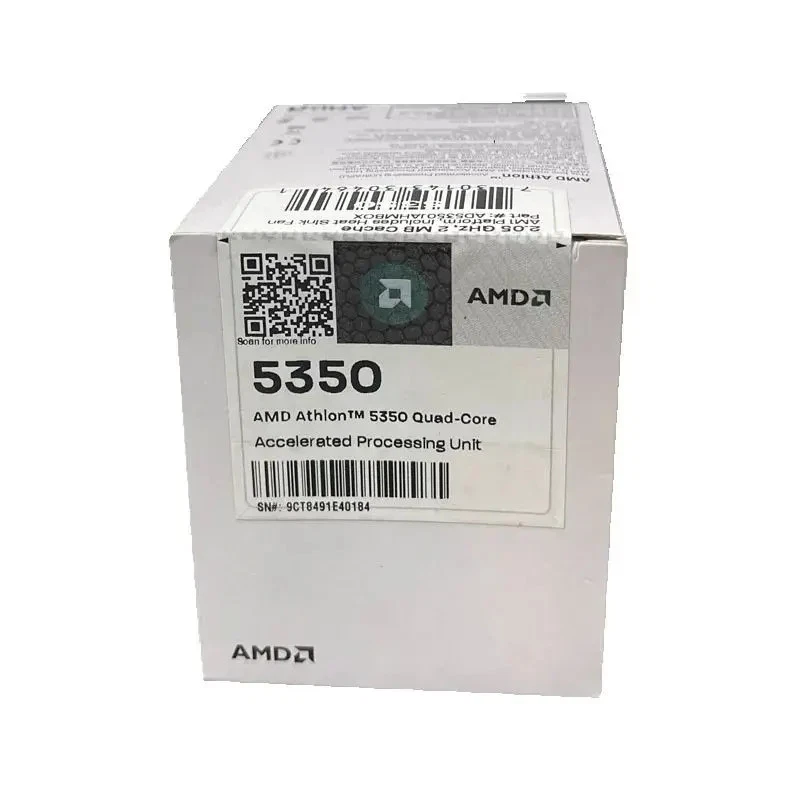 AMD X4 5350 Athlon 5350 2.05 GHz Quad-Core Quad-Thread CPU AD5350JAH44HM Socket - Image 4 of 4