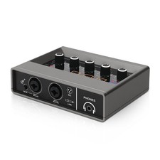 Professional Audio Mixer USB Audio Interface Sound Card DJ Equipment3472