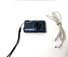 Samsung DualView DV150F 16.2MP Digital Camera - Cobalt