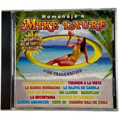 Homenaje a Mike Laure CD Los Vallenacos Latin Tropical Cumbia Multimusic