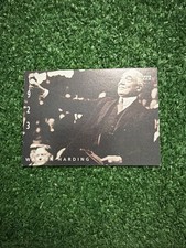 WARREN G. HARDING 1994 UPPER DECK KEN BURNS THE AMERICAN  EPIC #36 BB1