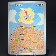 Rufflet 154/086 Illustration Rare Holo Sv: Black Bolt Pokémon TCG nm-m on eBay