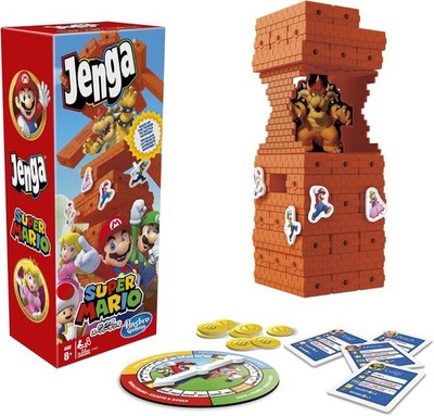 Hasbro Games Jenga: Super Mario Edition NEU & ungeöffnet - sehr selten!