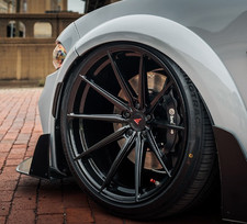 20 Ferrada Fr10 Obsidian Black Wheels For Bmw E89 Z4m