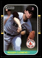Roger Clemens 1987 Donruss #276 Red Sox MLB READ FREE SHIPPING AutographDen