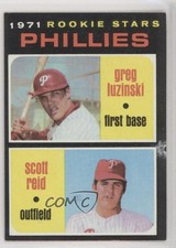 1971 Topps 1971 Rookie Stars Greg Luzinski Scott Reid #439 7bt