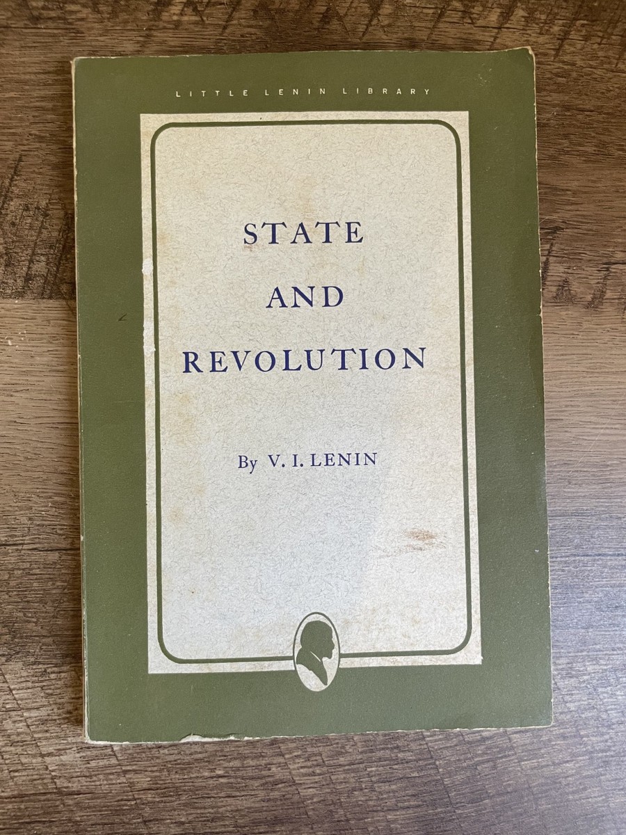 1968 The State And Revolution, V.I. Lenin, Vintage Paperback