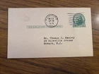 RADIO STATION WROK, ROCKFORD, ILLINOIS 1936 Postal Card w/ signed note