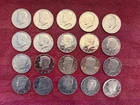 Mixed Lot of 20 Proof Filler Kennedy Half Dollar Coins - See list in description