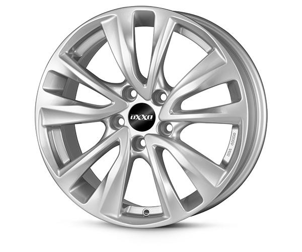 1X Oxxo Wheels Oberon 5 Silber 7.0Jx16 5X112 ET43-image