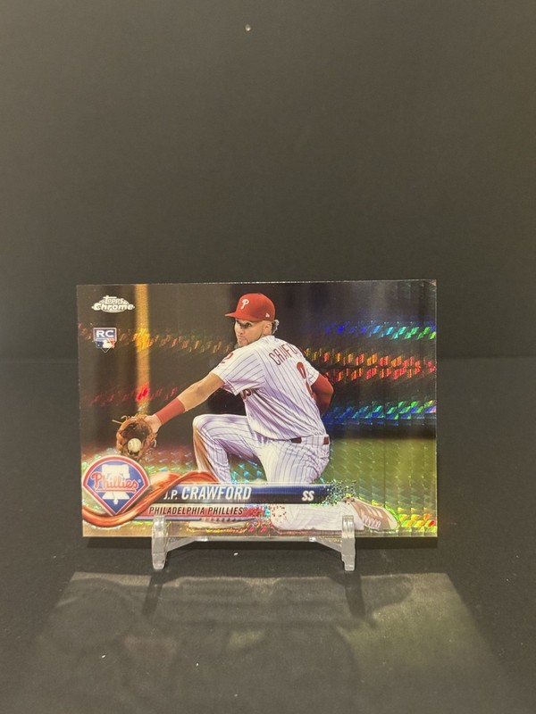 2018 Topps Chrome - J.P. Crawford #61 Prism Refractor (RC)